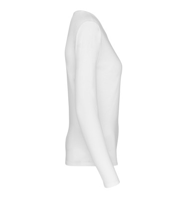 LADIES' LONG-SLEEVED CREW NECK T-SHIRT