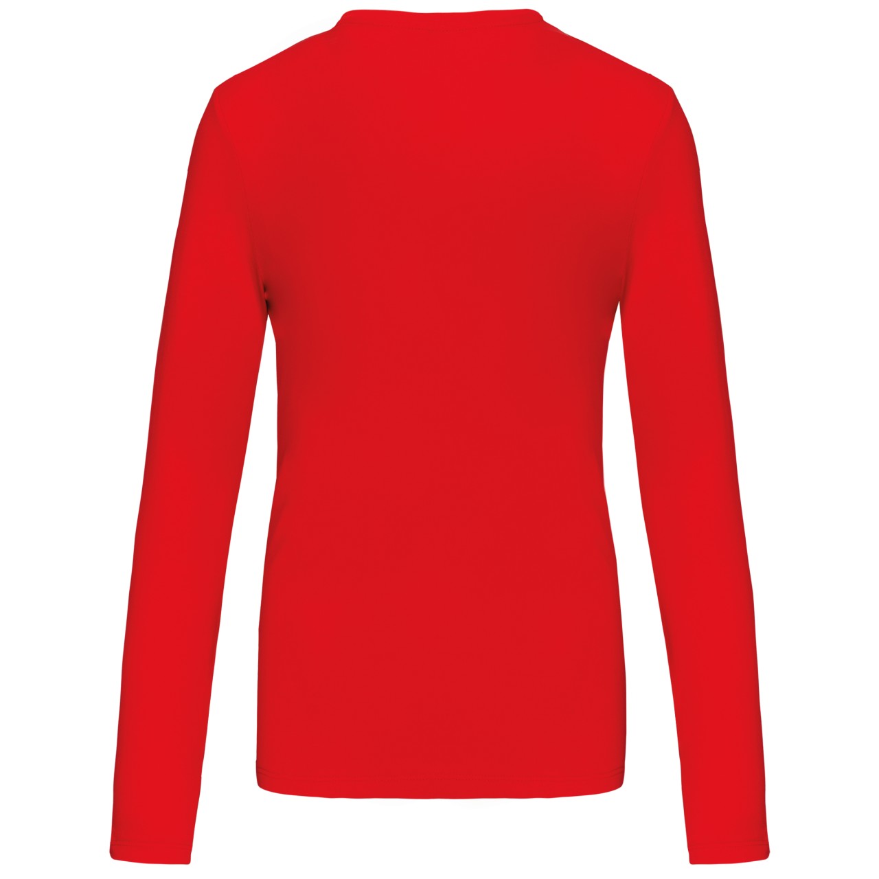 LADIES' LONG-SLEEVED CREW NECK T-SHIRT
