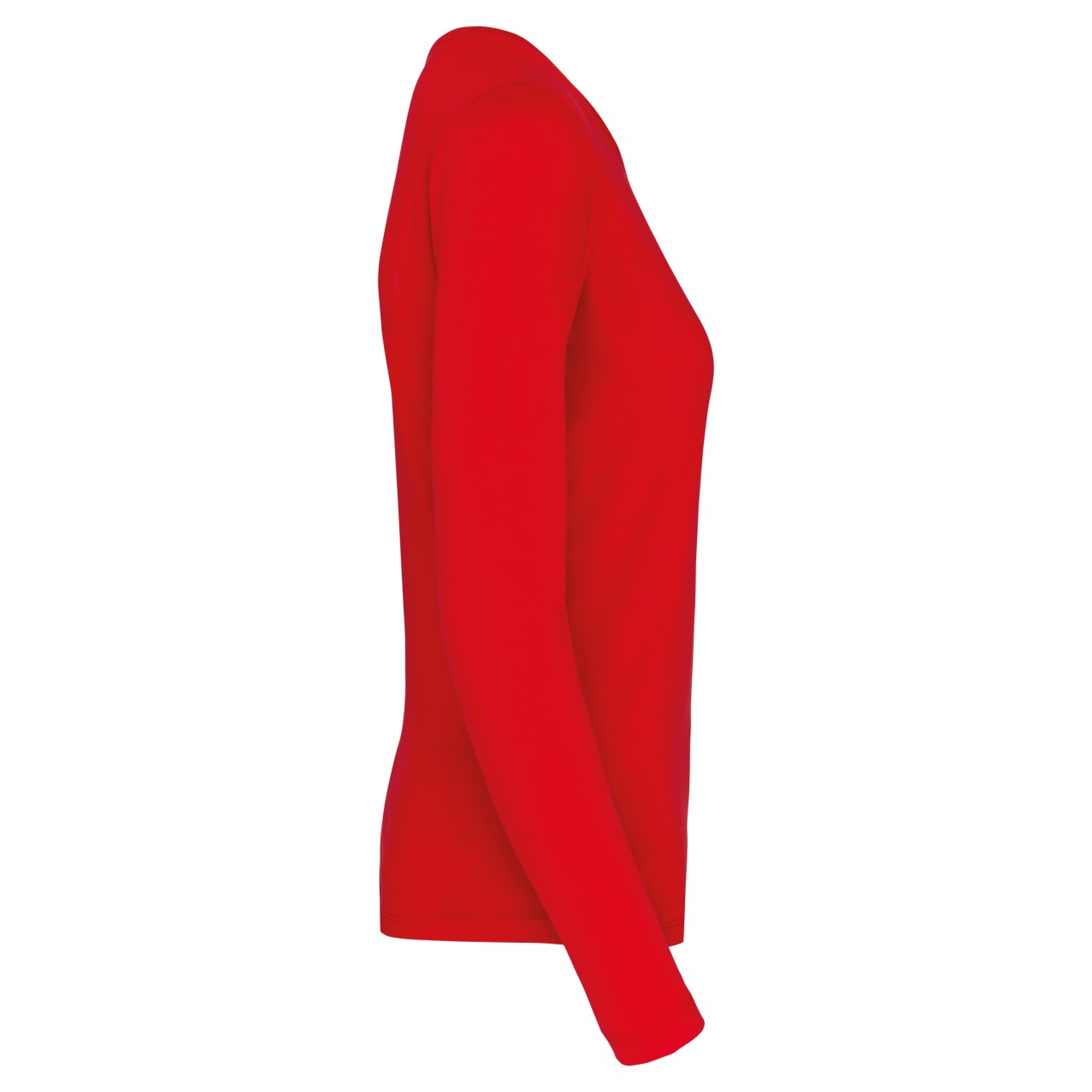 LADIES' LONG-SLEEVED CREW NECK T-SHIRT