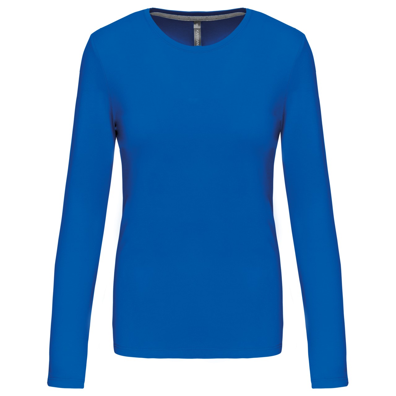 LADIES' LONG-SLEEVED CREW NECK T-SHIRT
