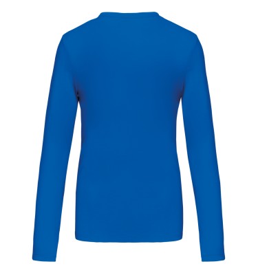 LADIES' LONG-SLEEVED CREW NECK T-SHIRT