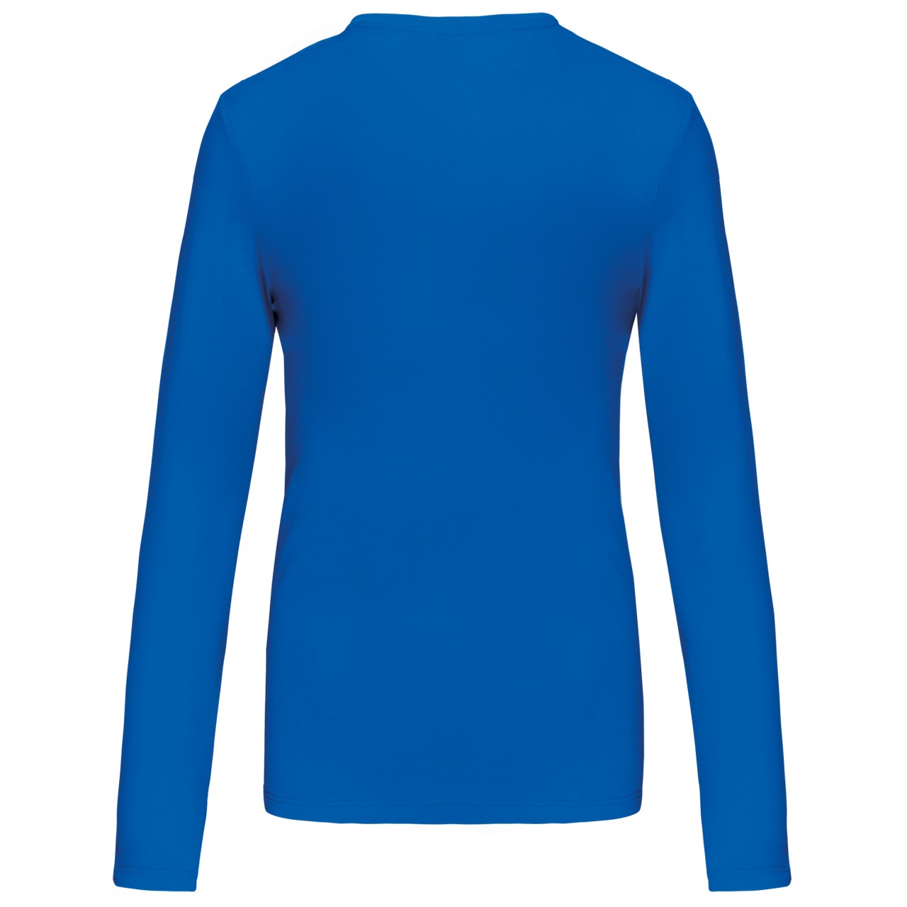 LADIES' LONG-SLEEVED CREW NECK T-SHIRT