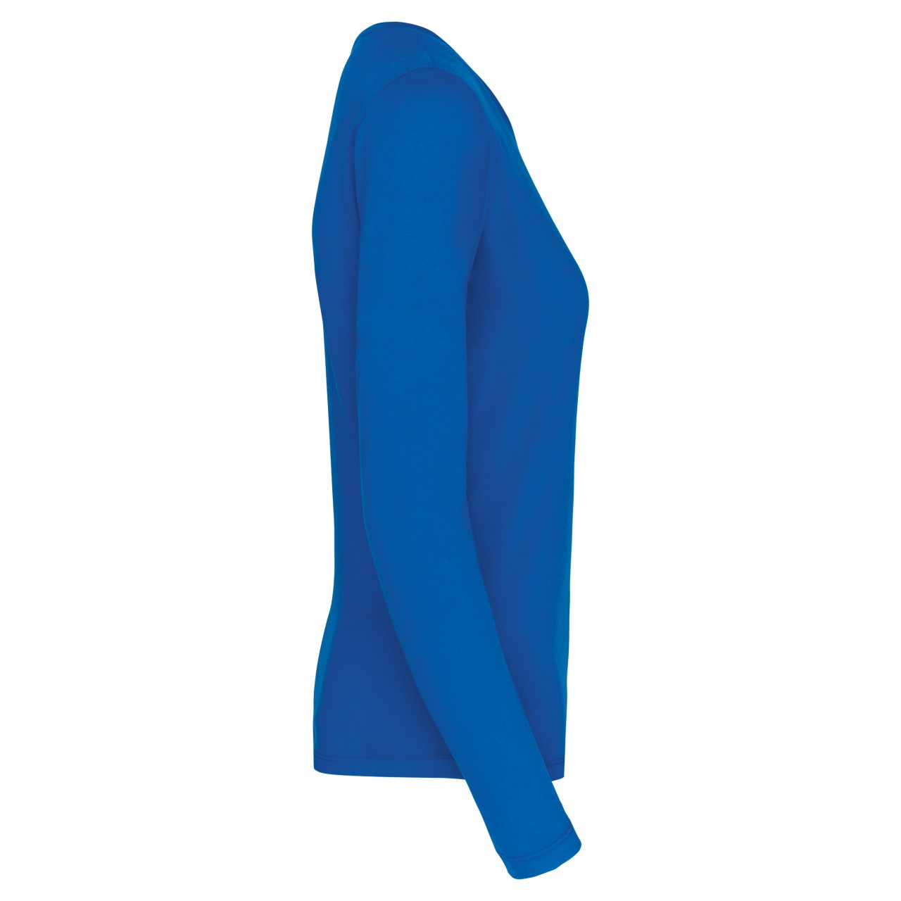 LADIES' LONG-SLEEVED CREW NECK T-SHIRT