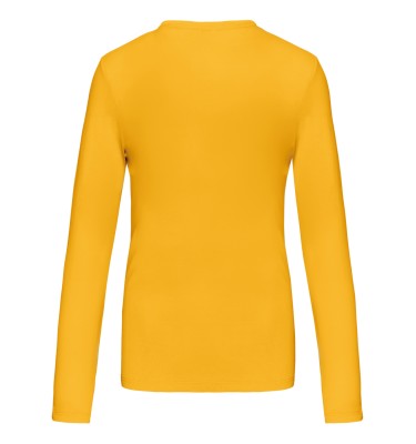 LADIES' LONG-SLEEVED CREW NECK T-SHIRT