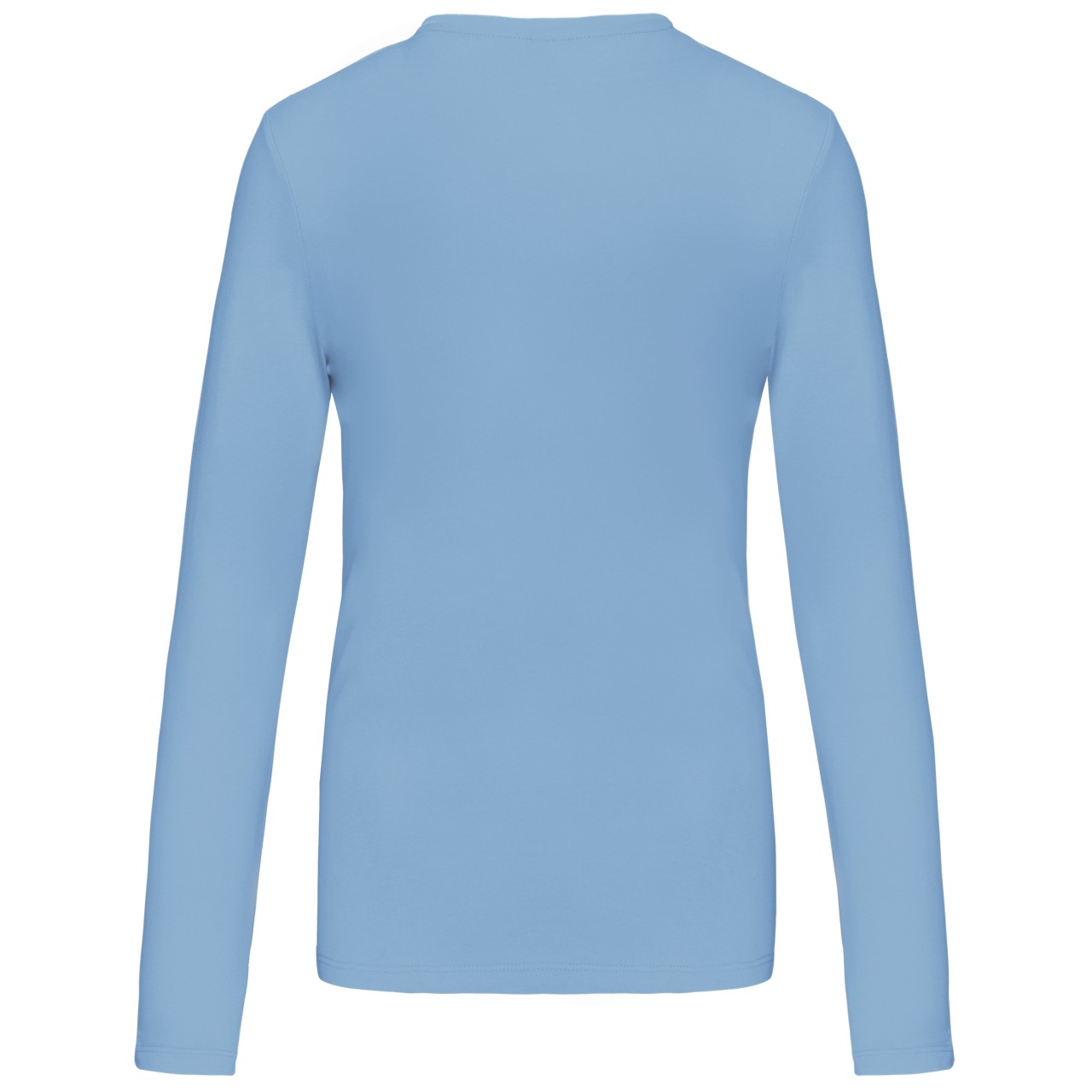 LADIES' LONG-SLEEVED CREW NECK T-SHIRT