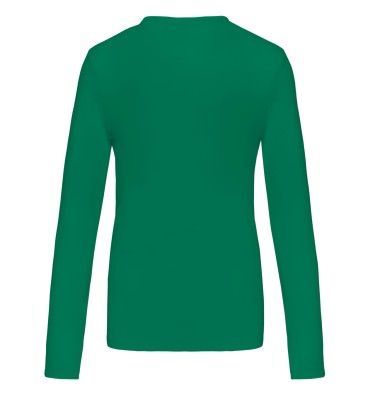 LADIES' LONG-SLEEVED CREW NECK T-SHIRT