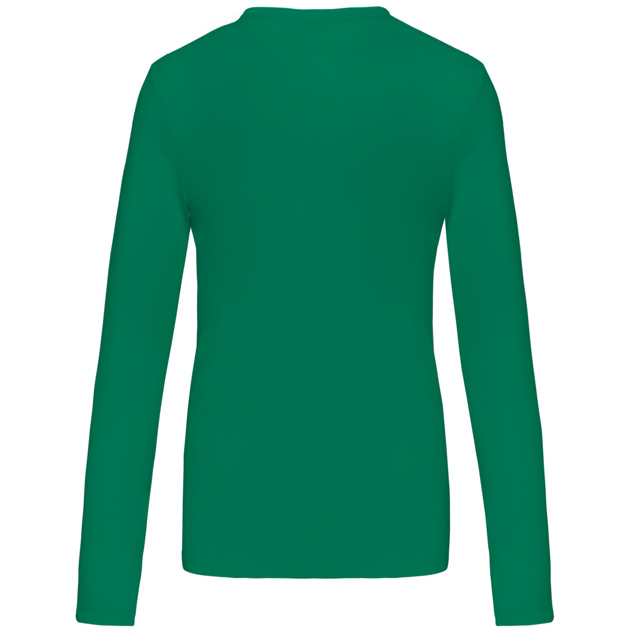LADIES' LONG-SLEEVED CREW NECK T-SHIRT