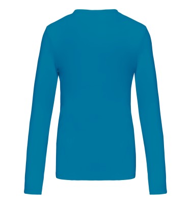 LADIES' LONG-SLEEVED CREW NECK T-SHIRT