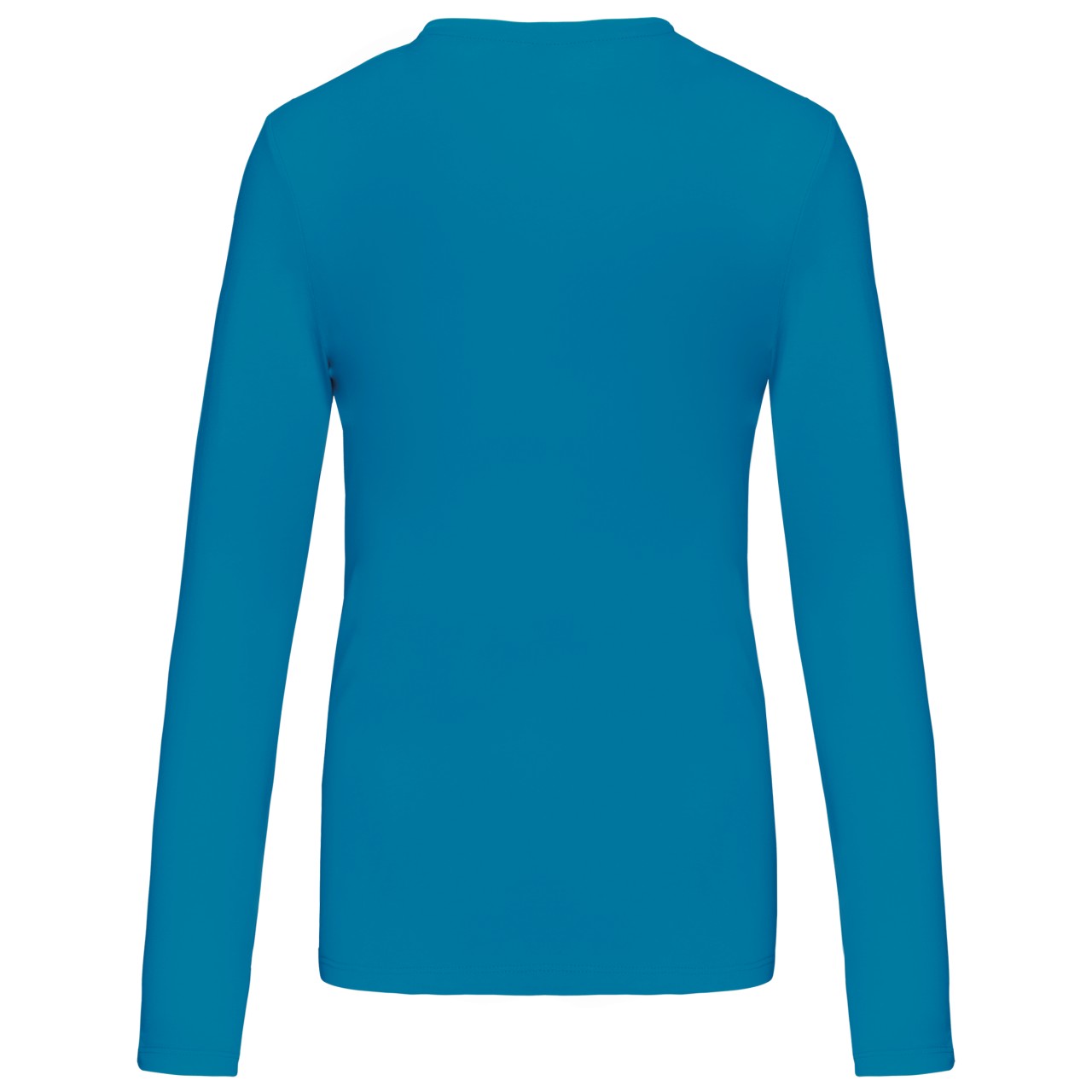 LADIES' LONG-SLEEVED CREW NECK T-SHIRT