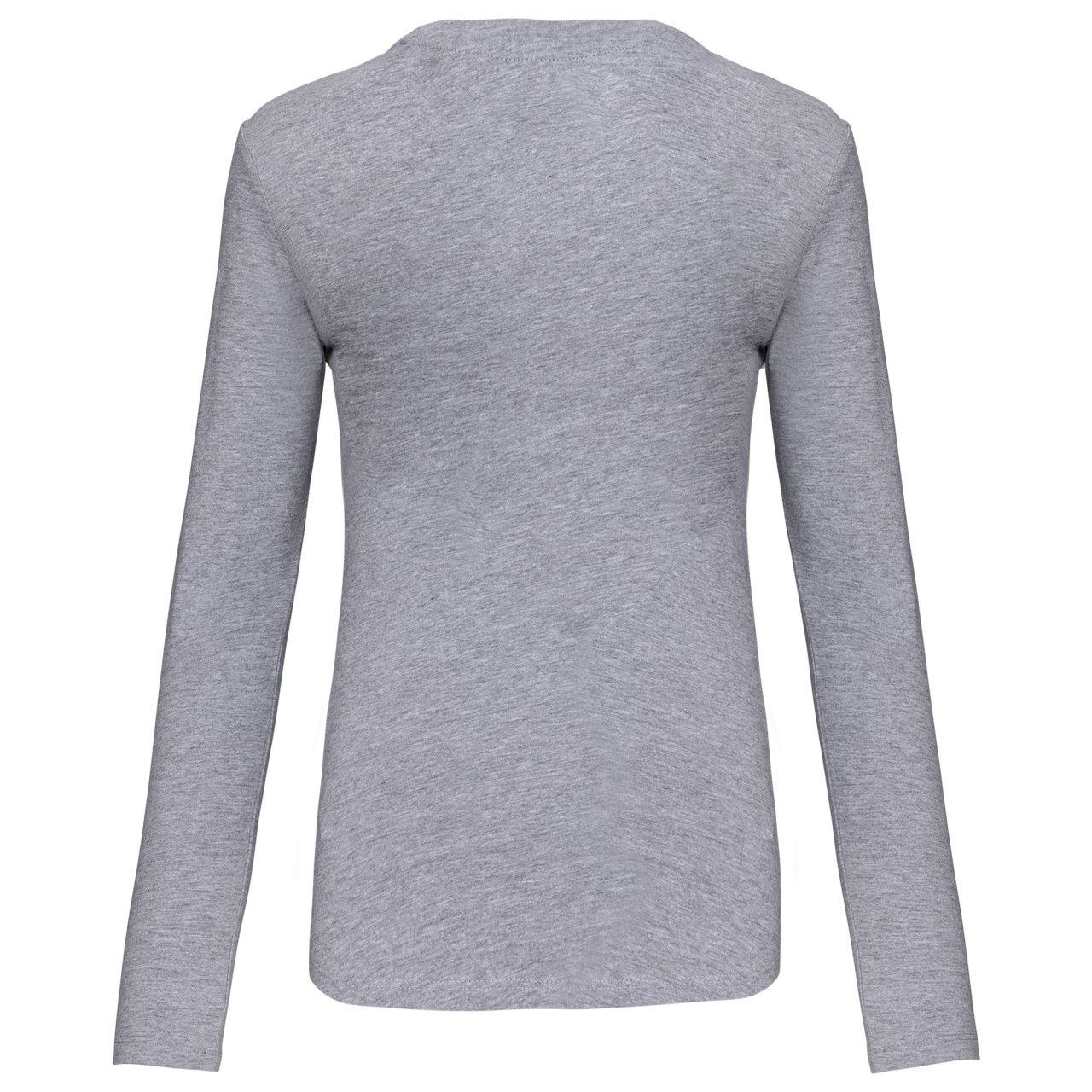 LADIES' LONG-SLEEVED CREW NECK T-SHIRT