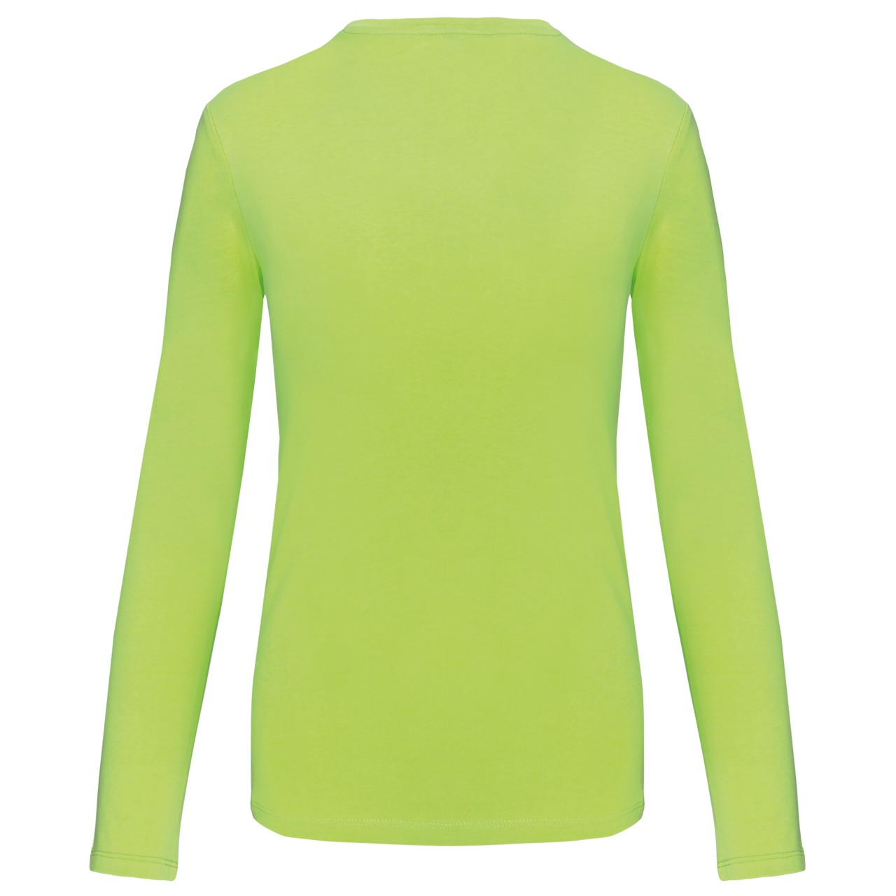 LADIES' LONG-SLEEVED CREW NECK T-SHIRT