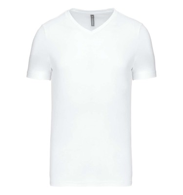MEN'S SHORT-SLEEVED V-NECK T-SHIRT