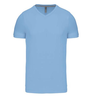 MEN'S SHORT-SLEEVED V-NECK T-SHIRT