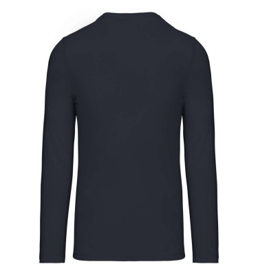 MEN'S LONG-SLEEVED V-NECK T-SHIRT