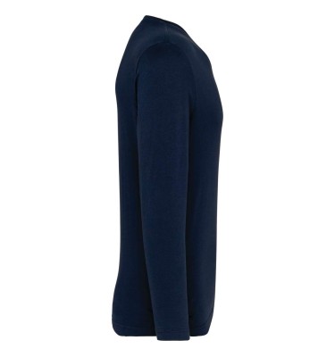 MEN'S LONG-SLEEVED V-NECK T-SHIRT