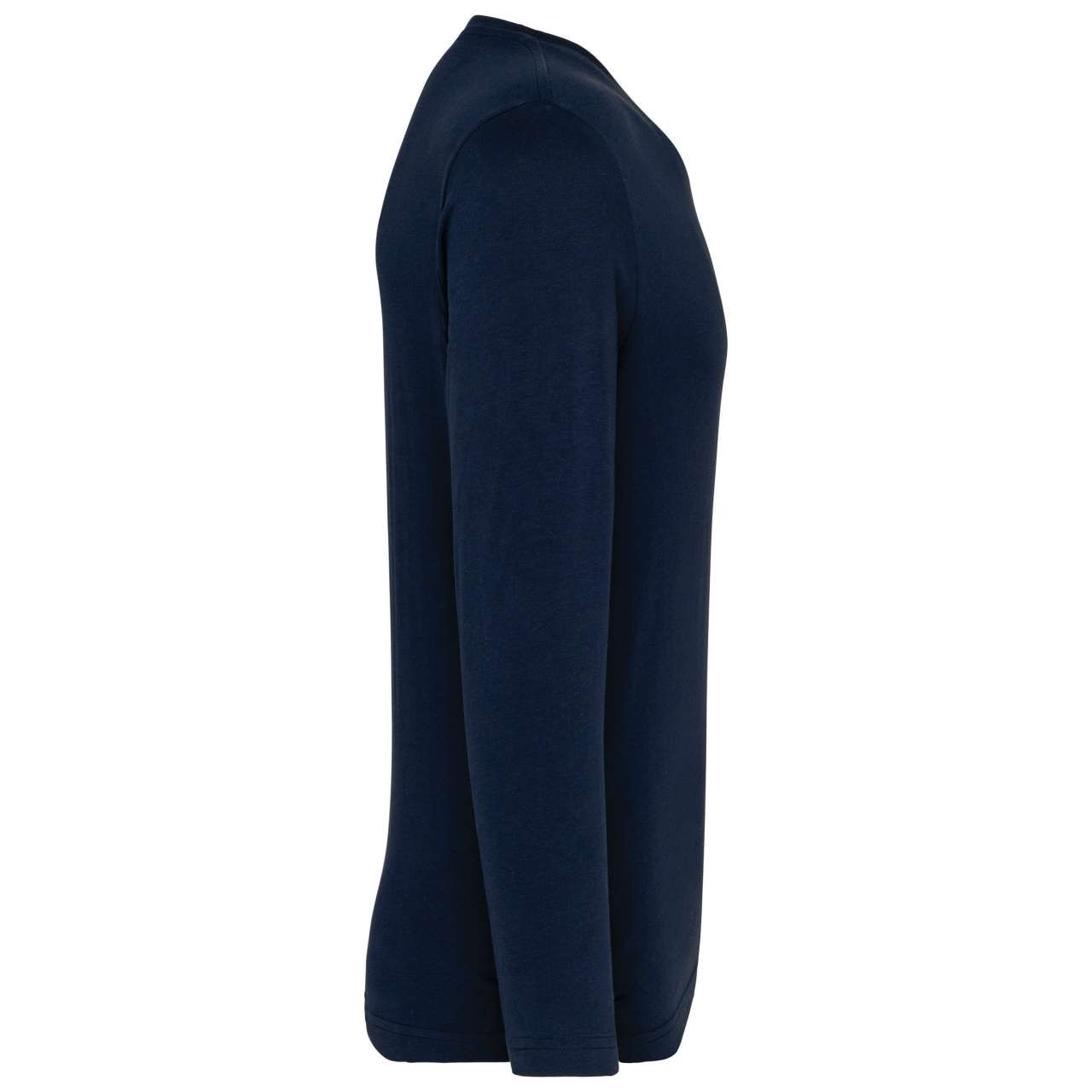 MEN'S LONG-SLEEVED V-NECK T-SHIRT