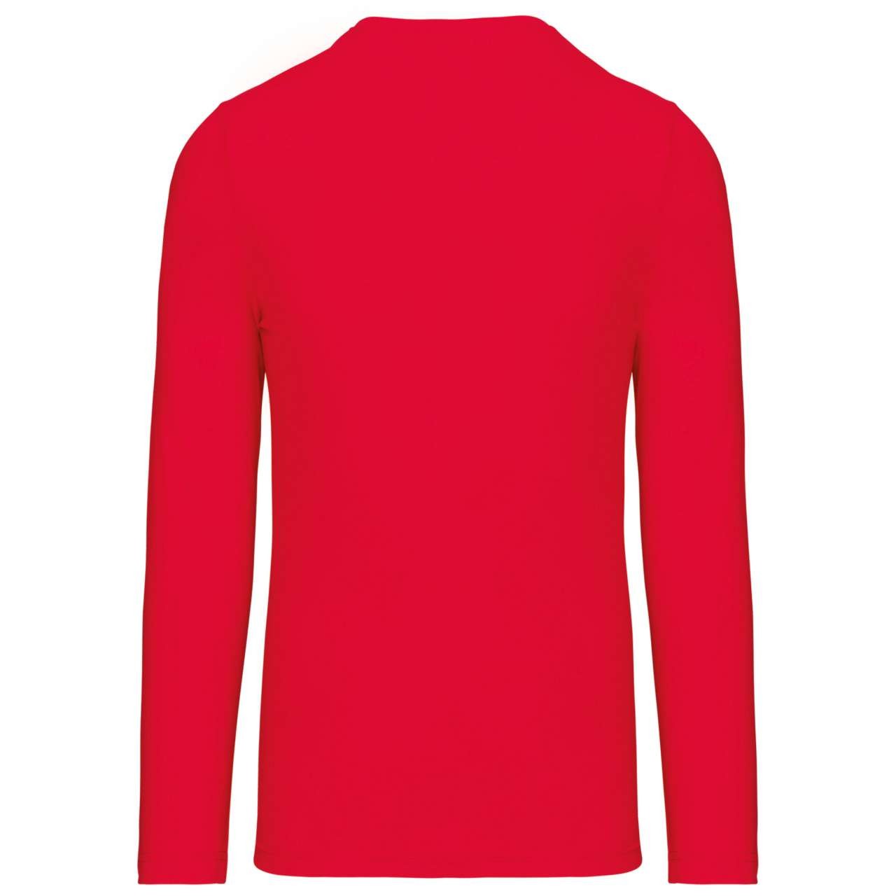 MEN'S LONG-SLEEVED V-NECK T-SHIRT