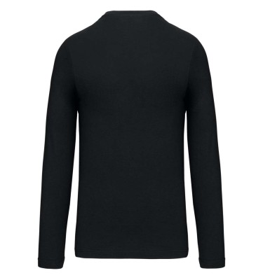 MEN'S LONG-SLEEVED V-NECK T-SHIRT