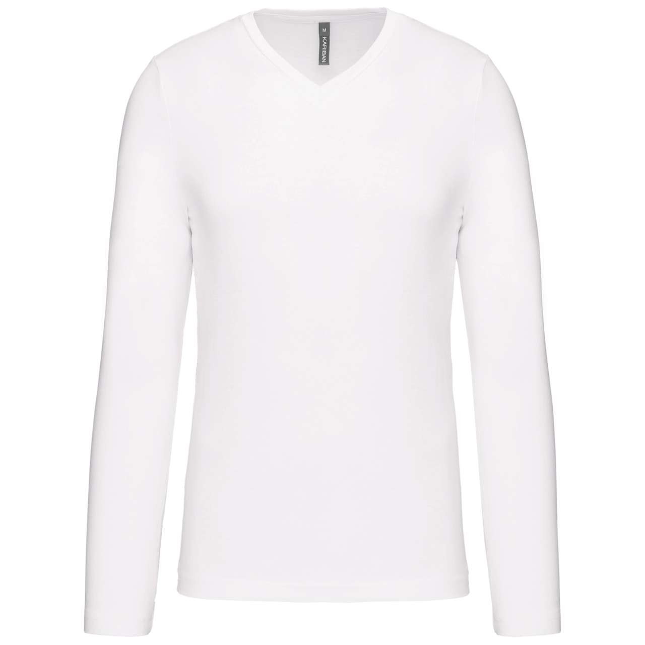 MEN'S LONG-SLEEVED V-NECK T-SHIRT