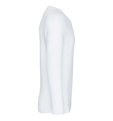 MEN'S LONG-SLEEVED V-NECK T-SHIRT