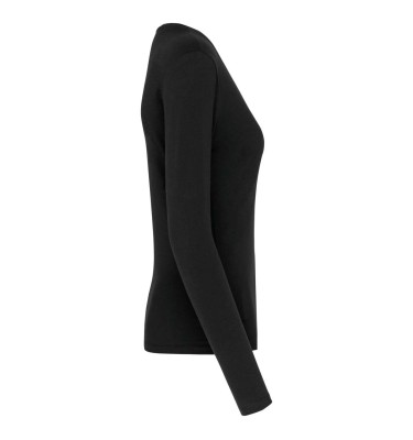 LADIES' LONG-SLEEVED V-NECK T-SHIRT