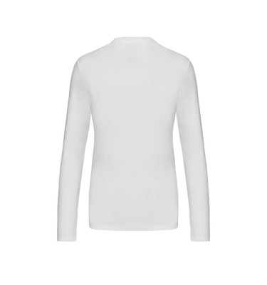 LADIES' LONG-SLEEVED V-NECK T-SHIRT