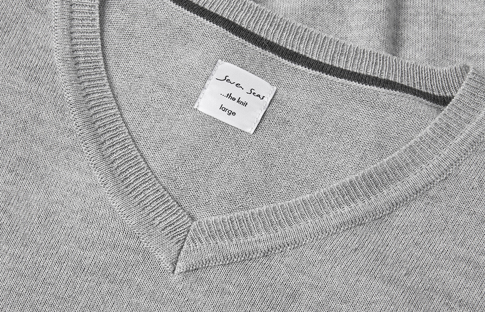 SEVEN SEAS The knit | v-neck