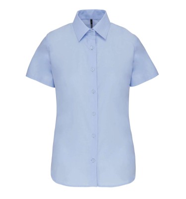 LADIES' SHORT-SLEEVED OXFORD SHIRT