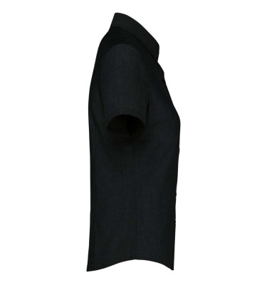 LADIES' SHORT-SLEEVED OXFORD SHIRT