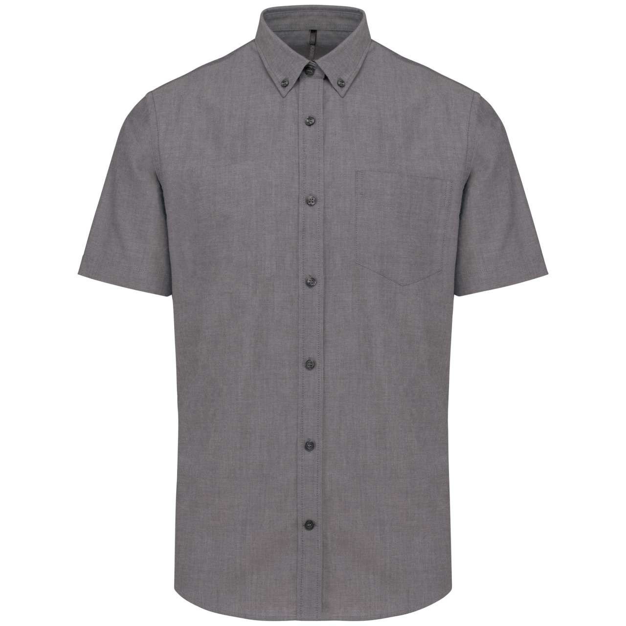MEN'S SHORT-SLEEVED OXFORD SHIRT