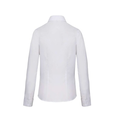 LADIES' LONG-SLEEVED OXFORD SHIRT