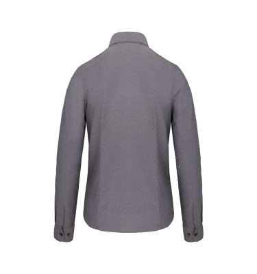 LADIES' LONG-SLEEVED OXFORD SHIRT