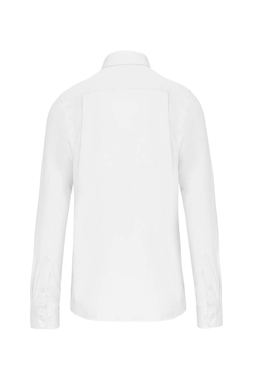 MEN'S LONG-SLEEVED COTTON POPLIN SHIRT
