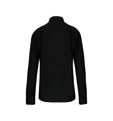 MEN'S LONG-SLEEVED COTTON POPLIN SHIRT