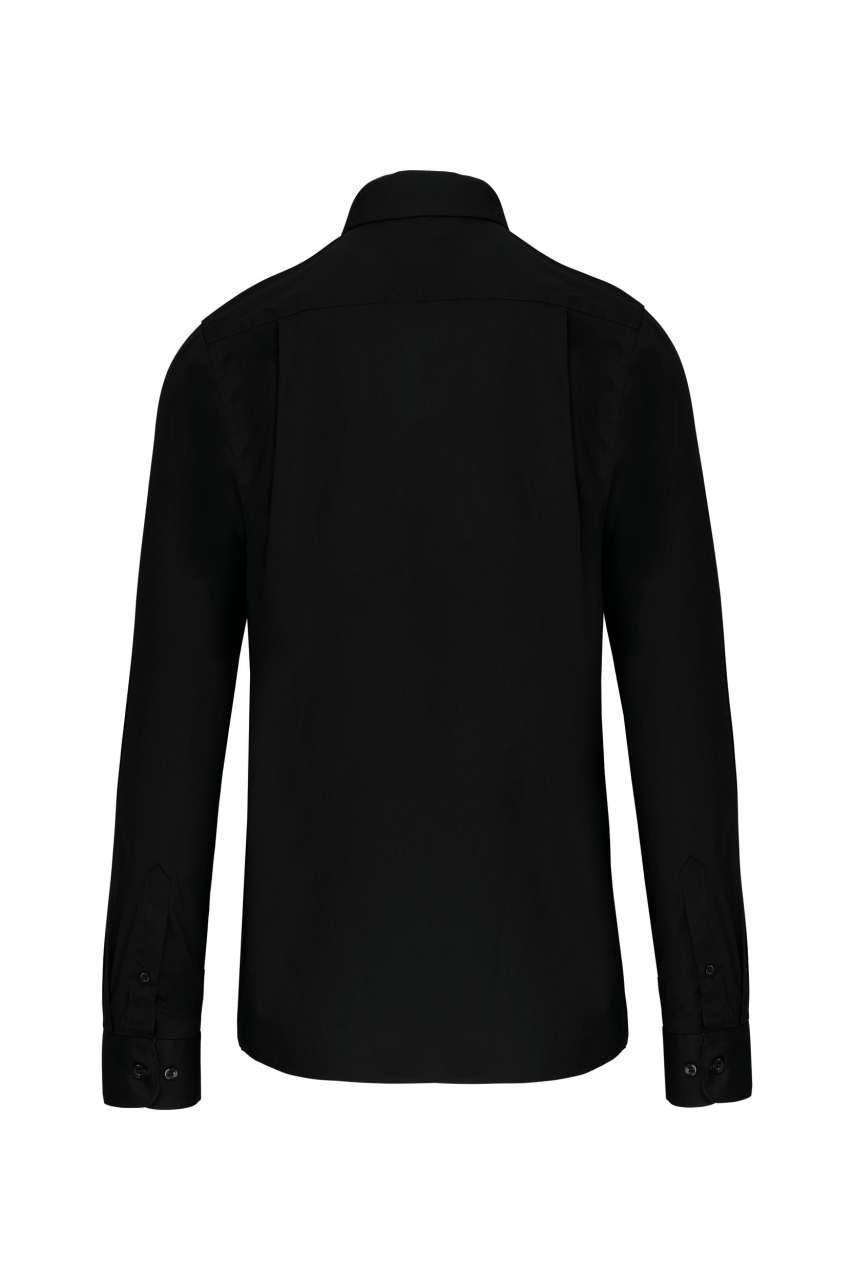 MEN'S LONG-SLEEVED COTTON POPLIN SHIRT