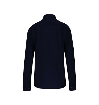 MEN'S LONG-SLEEVED COTTON POPLIN SHIRT