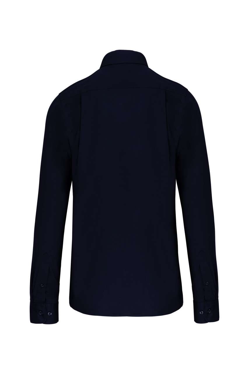 MEN'S LONG-SLEEVED COTTON POPLIN SHIRT