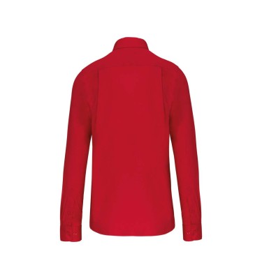 MEN'S LONG-SLEEVED COTTON POPLIN SHIRT