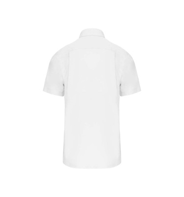 MEN'S SHORT-SLEEVED COTTON POPLIN SHIRT