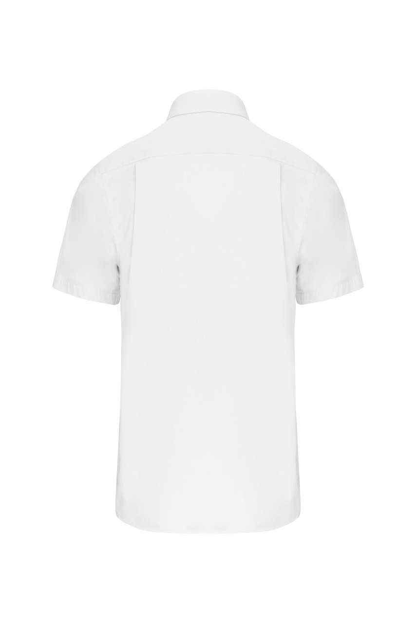 MEN'S SHORT-SLEEVED COTTON POPLIN SHIRT