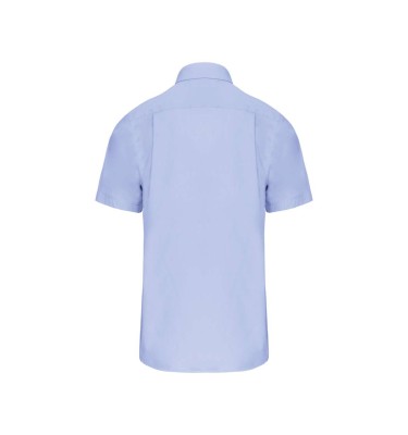 MEN'S SHORT-SLEEVED COTTON POPLIN SHIRT
