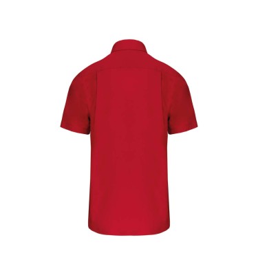 MEN'S SHORT-SLEEVED COTTON POPLIN SHIRT