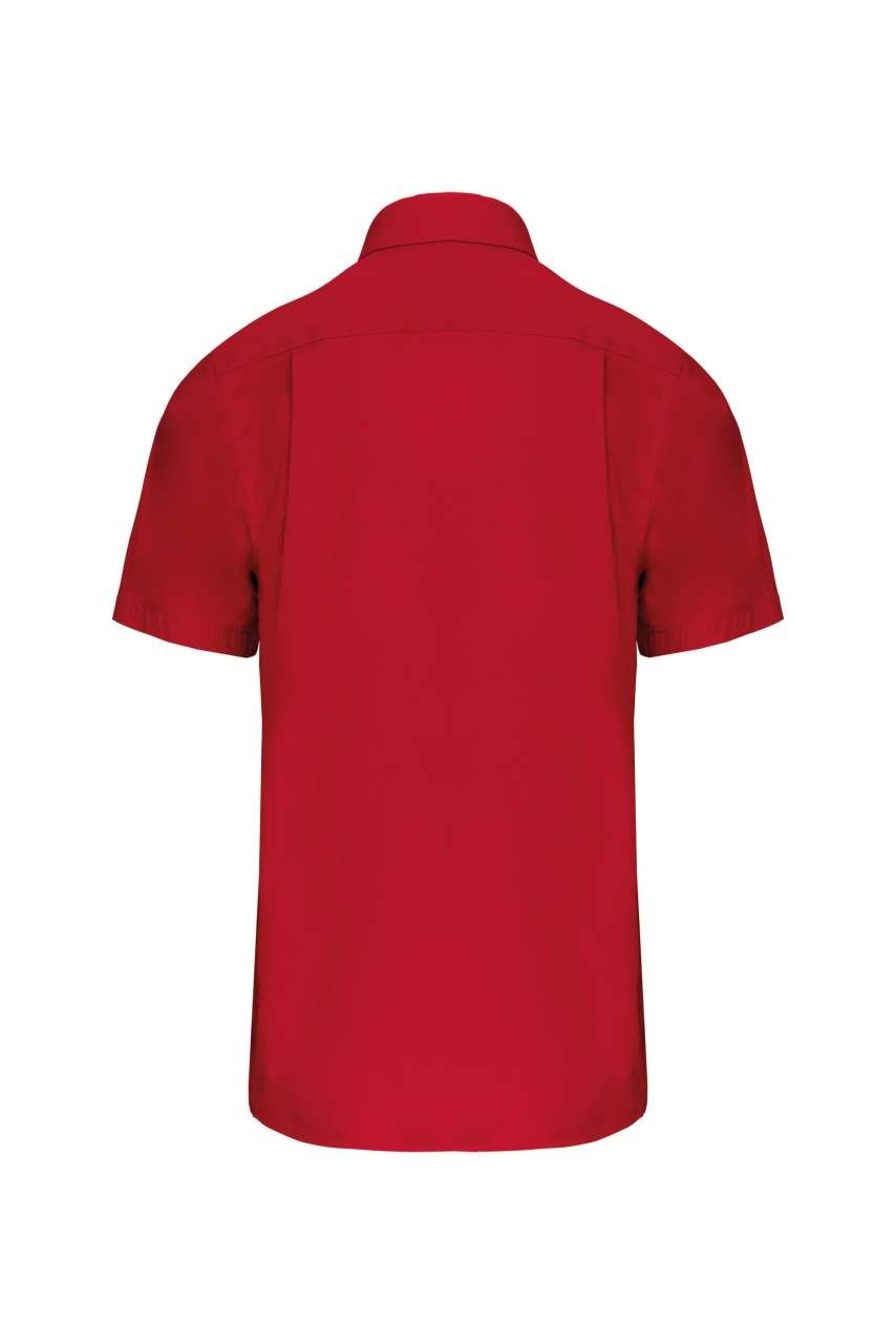 MEN'S SHORT-SLEEVED COTTON POPLIN SHIRT