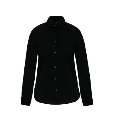 LADIES' LONG-SLEEVED STRETCH SHIRT