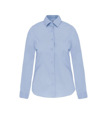 LADIES' LONG-SLEEVED STRETCH SHIRT