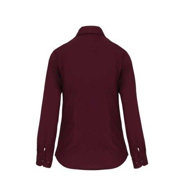 LADIES' LONG-SLEEVED STRETCH SHIRT