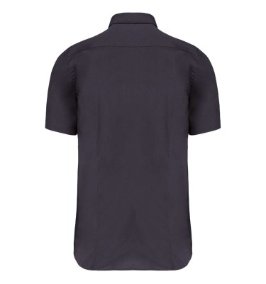 SHORT-SLEEVED COTTON/ELASTANE SHIRT