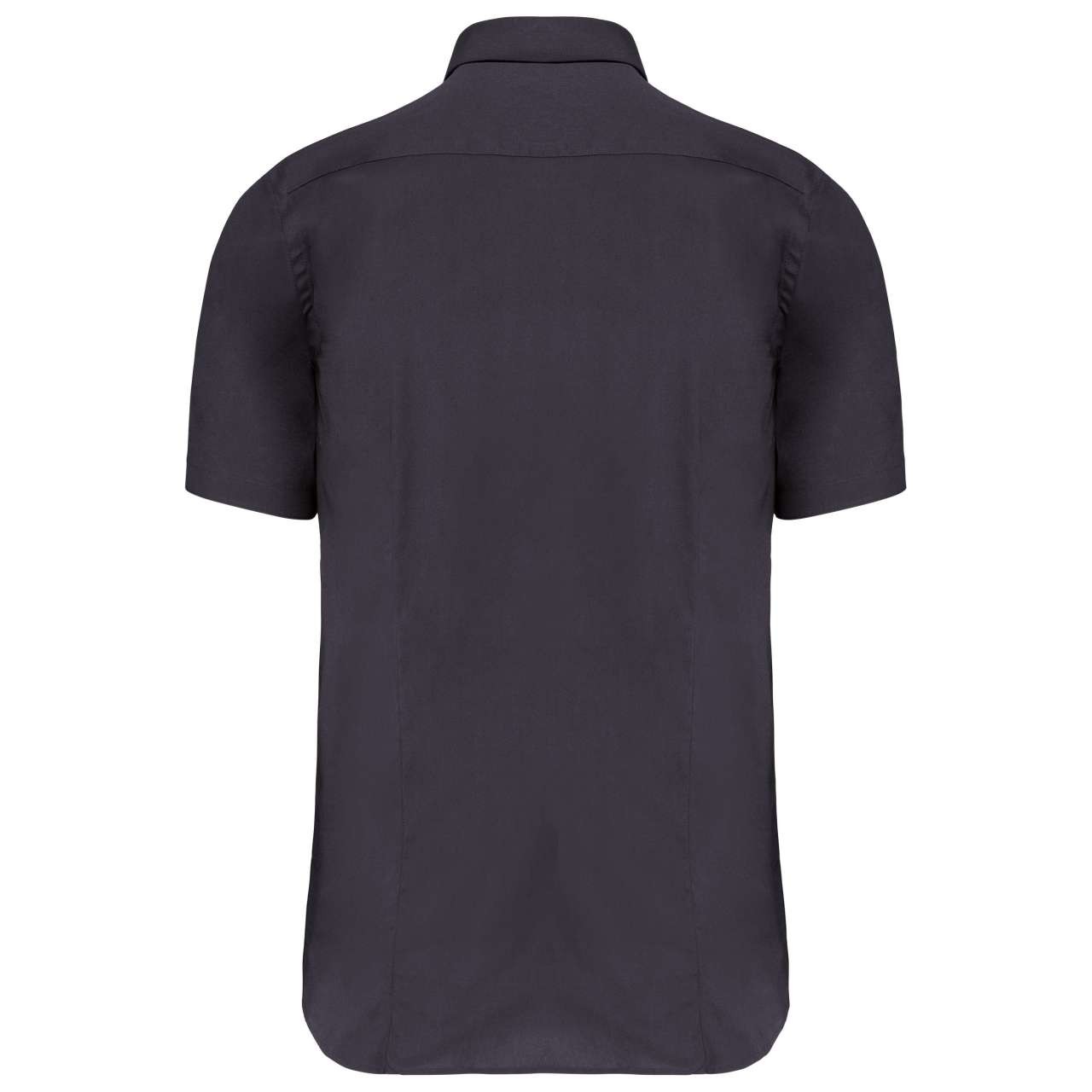SHORT-SLEEVED COTTON/ELASTANE SHIRT