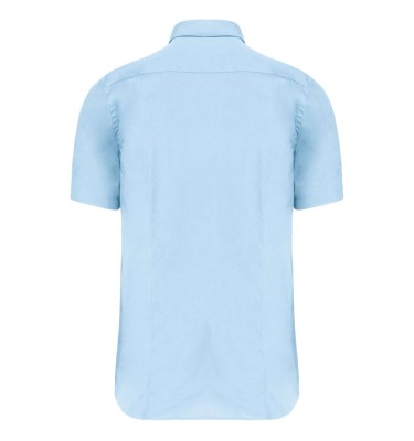 SHORT-SLEEVED COTTON/ELASTANE SHIRT