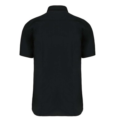 SHORT-SLEEVED COTTON/ELASTANE SHIRT